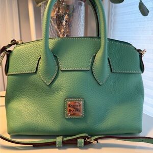 Dooney & Bourke Vibrant Green Satchel